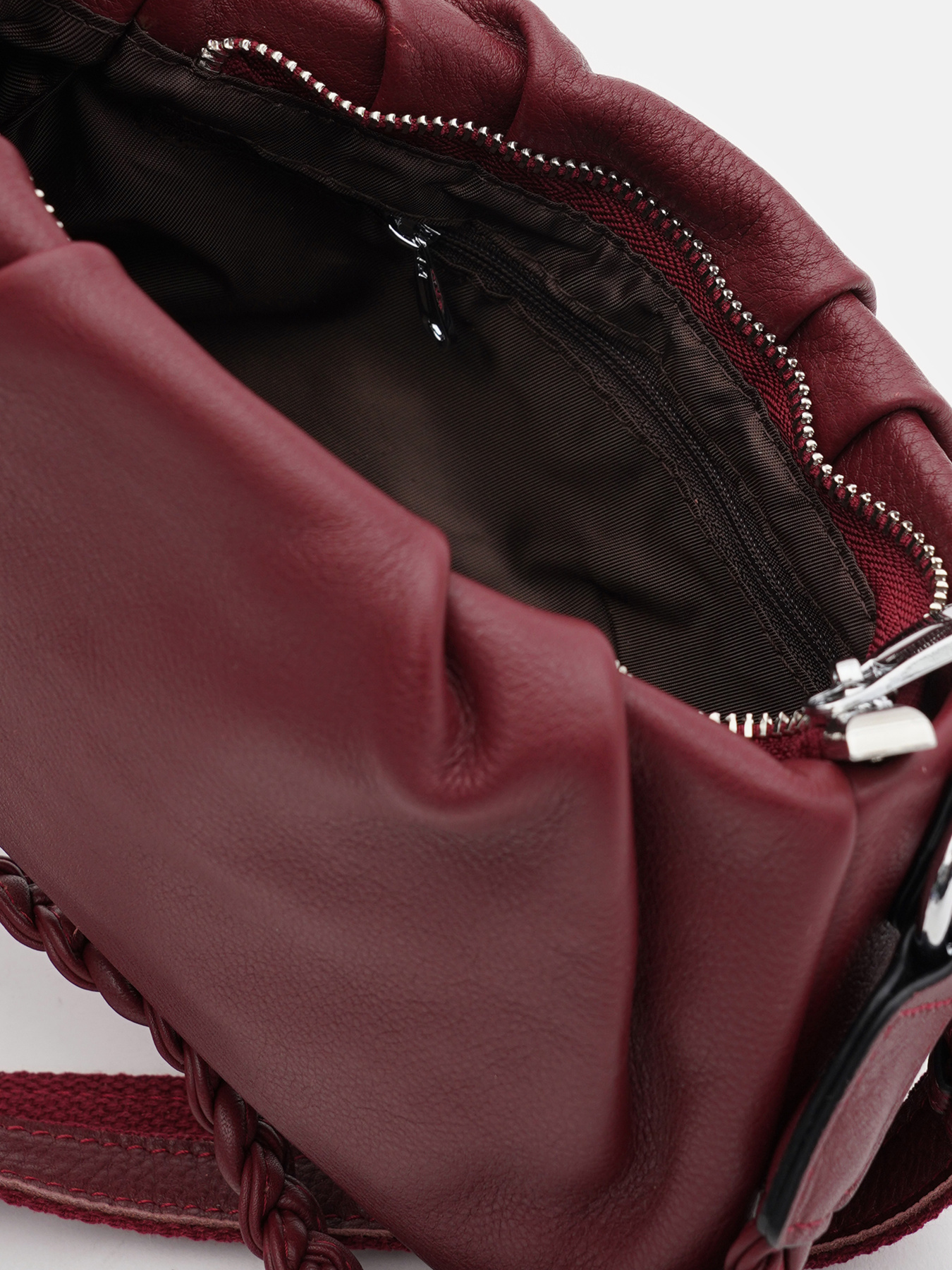 Кросс-боди Borsa Leather модель K15001w-bordo Фото