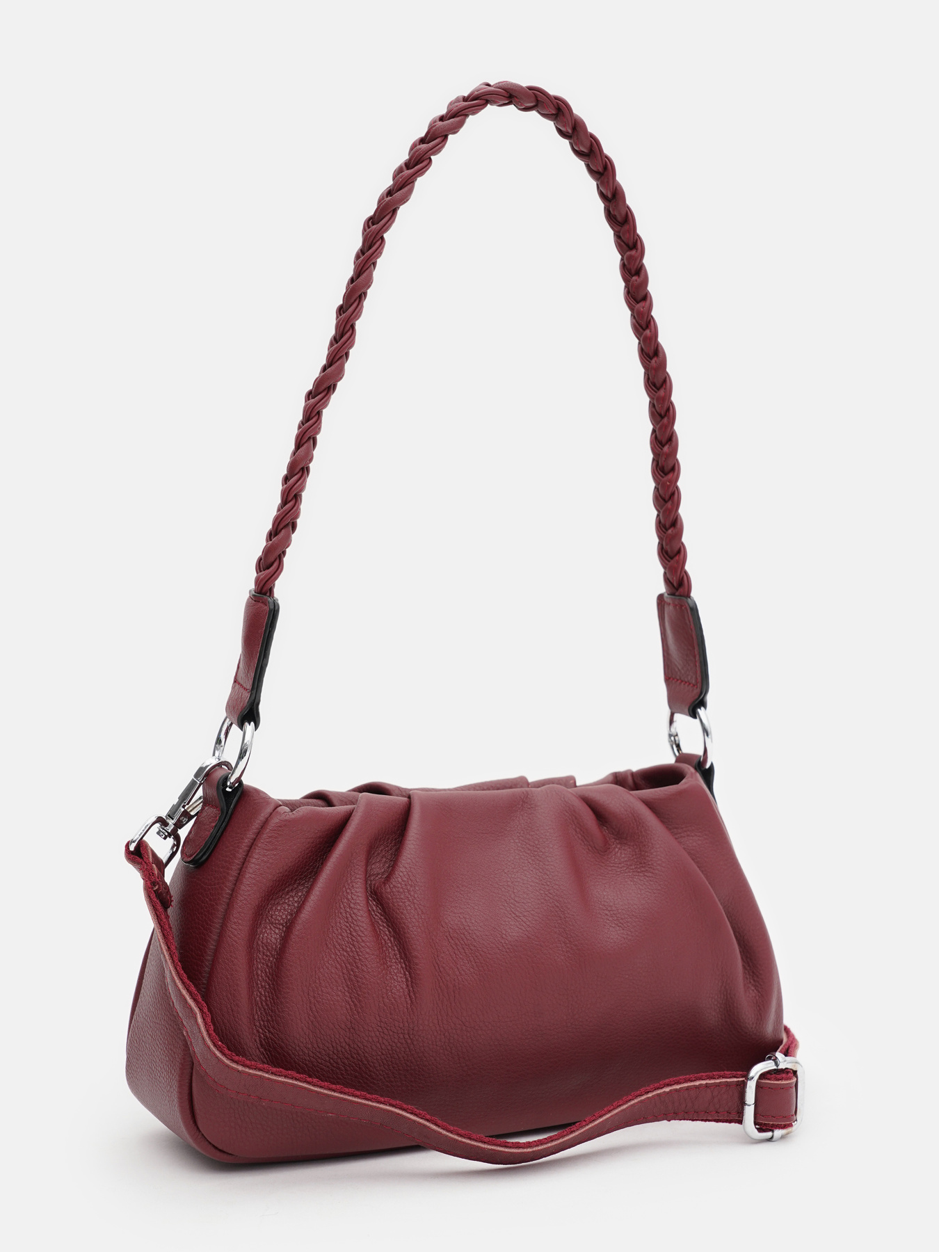 Кросс-боди Borsa Leather модель K15001w-bordo Фото
