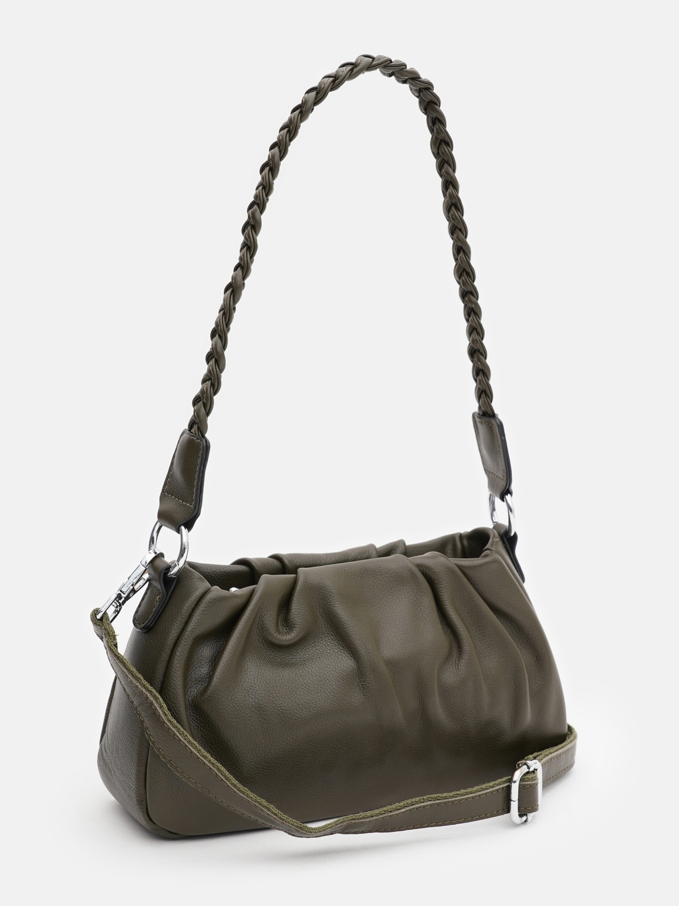 Кросс-боди Borsa Leather модель K15001gr-green Фото