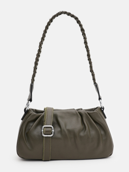 Кросс-боди Borsa Leather модель K15001gr-green — фото - INTERTOP