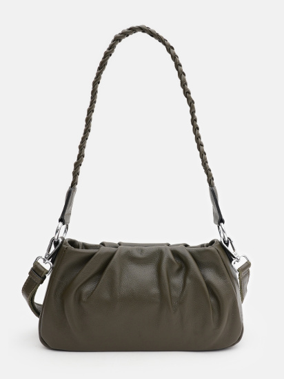 Кросс-боди Borsa Leather модель K15001gr-green — фото 3 - INTERTOP