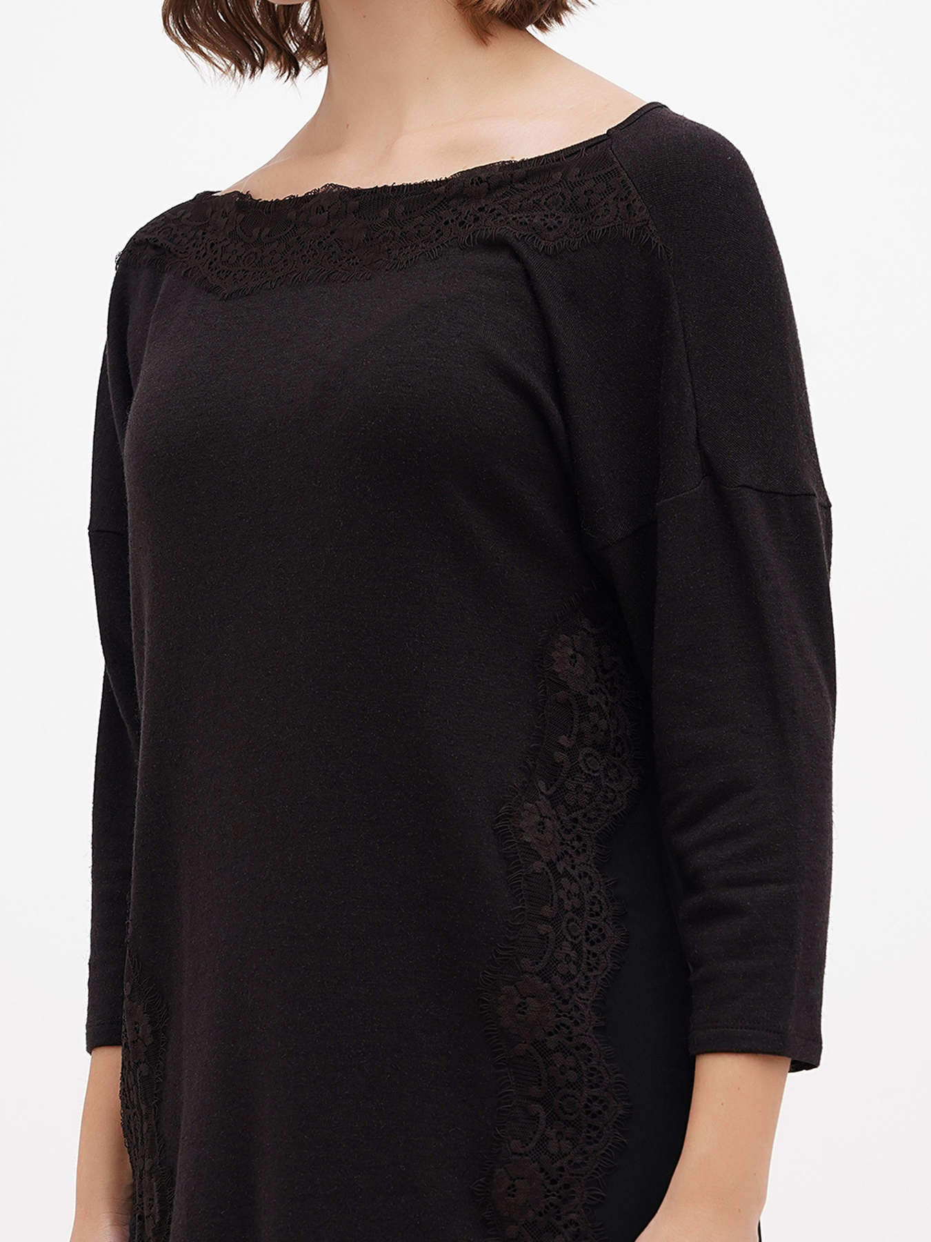 Джемпер Sassofono модель A271-SC-2572_темно-коричневый Фото