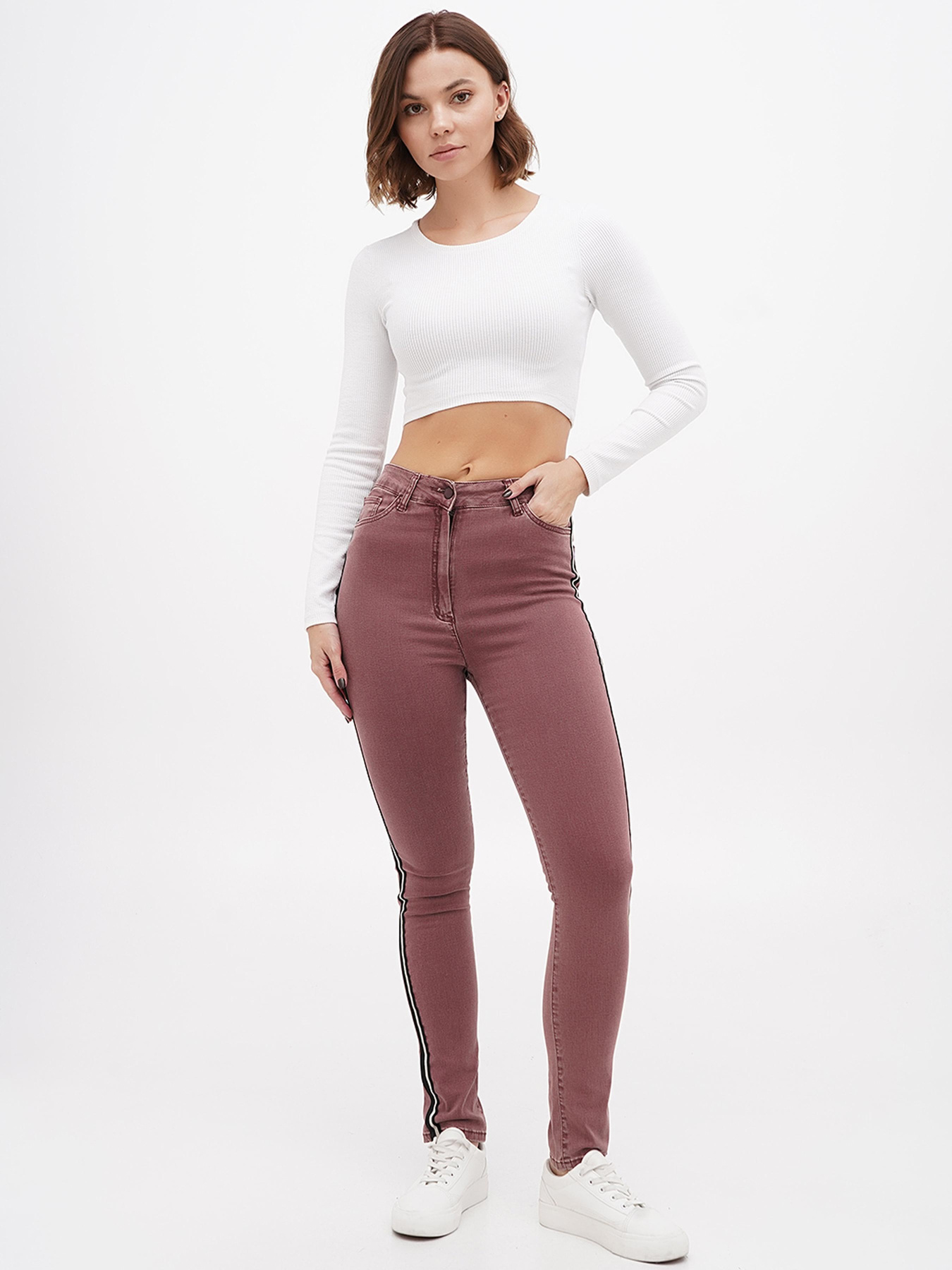 Скинни джинсы Sassofono модель A271-SF-3574 Фото