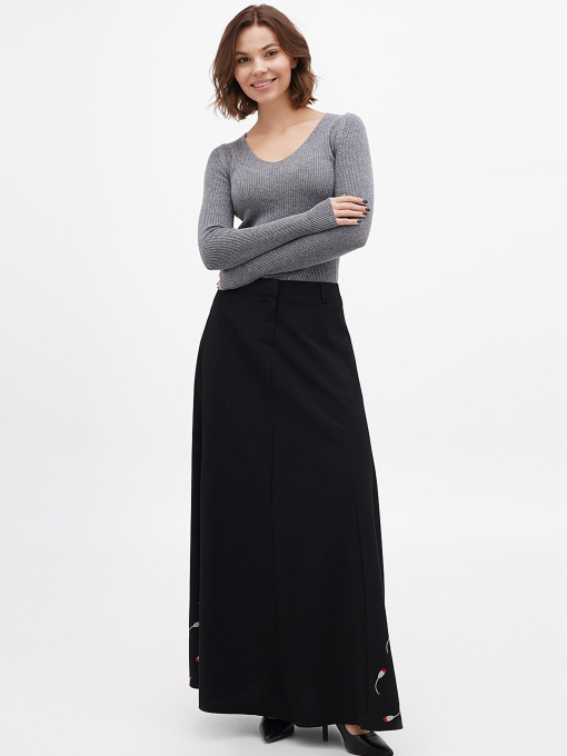 Юбка макси Sassofono модель A271-SF-3751 Фото