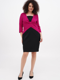 Платье мини Sassofono модель A271-SC-2446_оливковый Фото