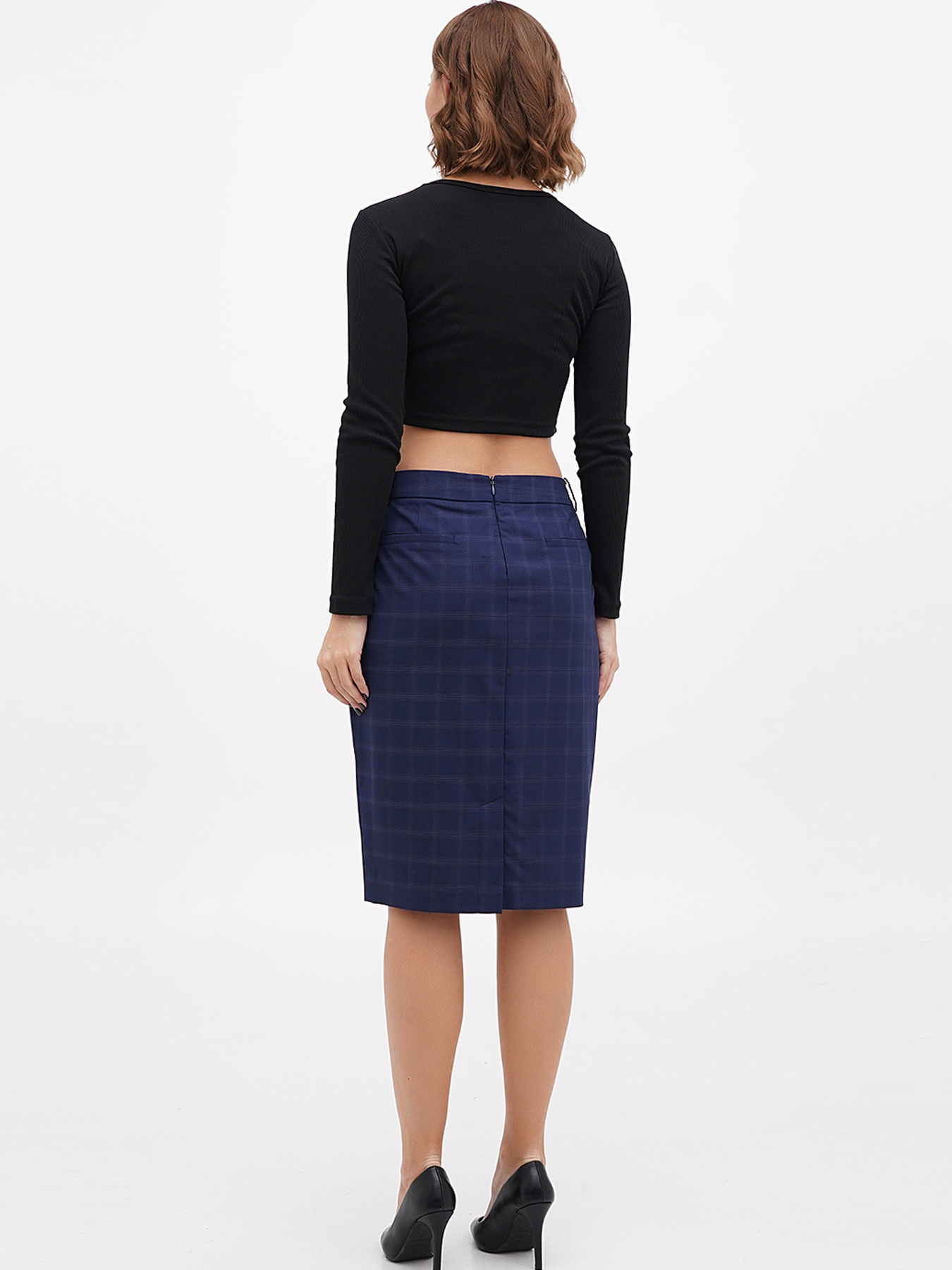 Юбка миди Sassofono модель A271-SF-2537 Фото