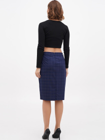 Юбка миди Sassofono модель A271-SF-2537 Фото