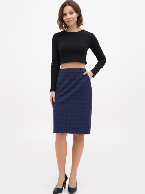 Юбка миди Sassofono модель A271-SF-2537 Фото