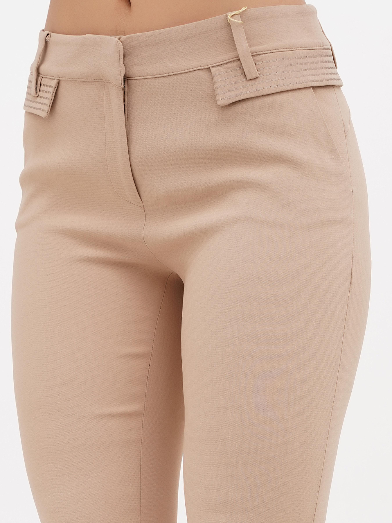 Брюки повседневные Sassofono модель A271-SF-2541_бежевый Фото