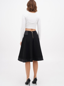 Юбка миди Sassofono модель A271-SF-2547 Фото