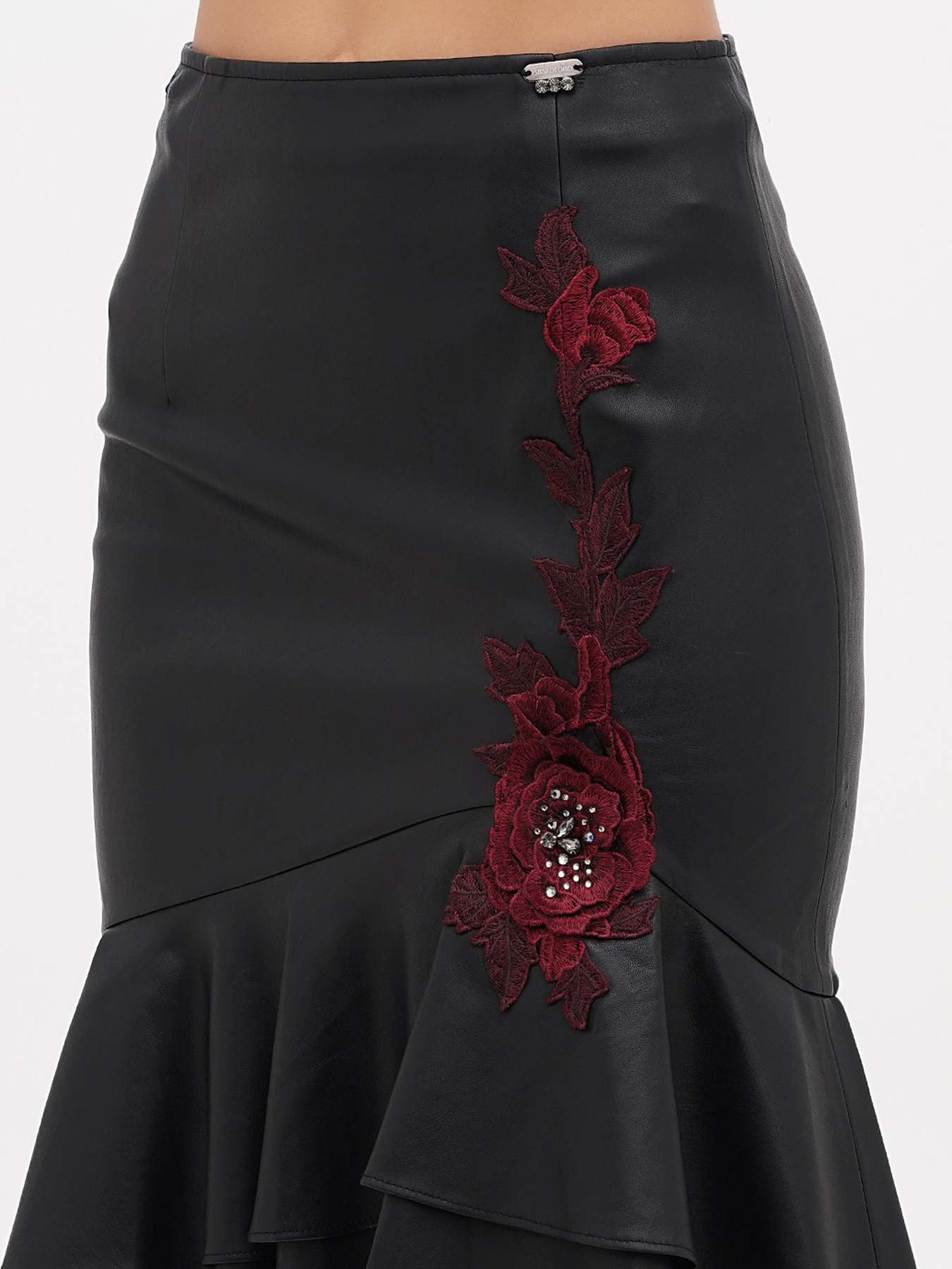 Спідниця міді Sassofono модель A271-SF-2910 Фото