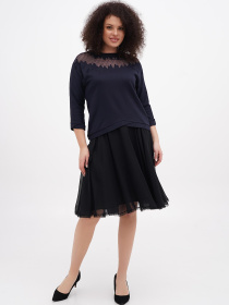 Спідниця міді Sassofono модель A272-SC-3264 Фото