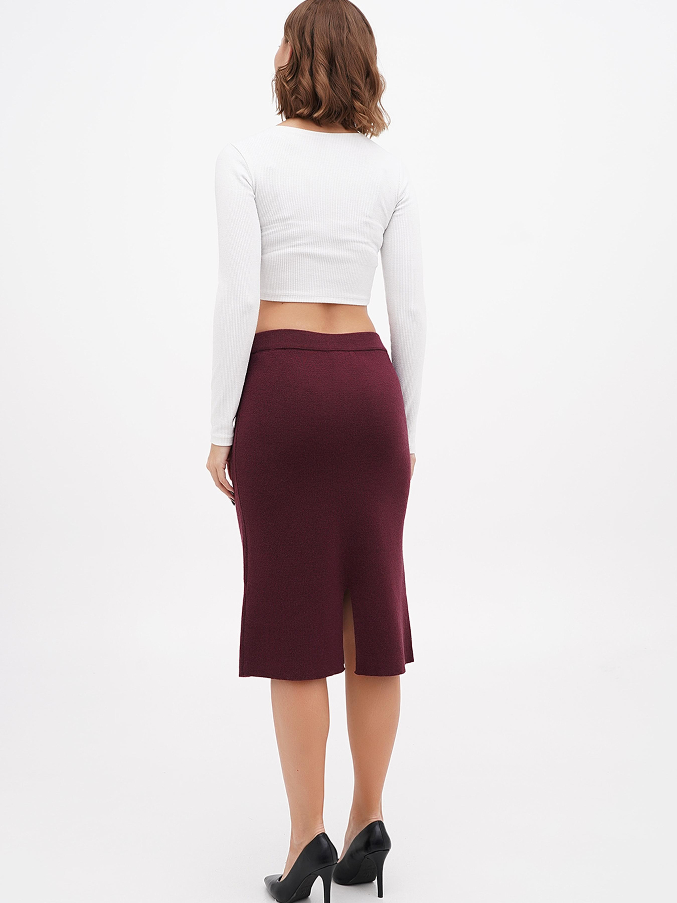 Юбка миди Sassofono модель A271-SF-3396 Фото