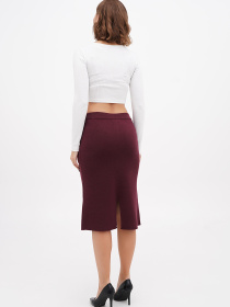 Юбка миди Sassofono модель A271-SF-3396 Фото