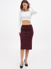 Юбка миди Sassofono модель A271-SF-3396 Фото