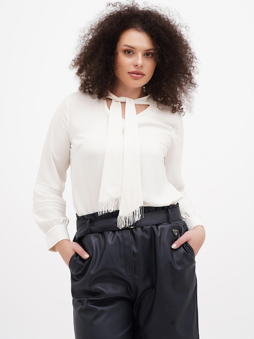 Блуза Sassofono модель A271-SF-1865_белый Фото