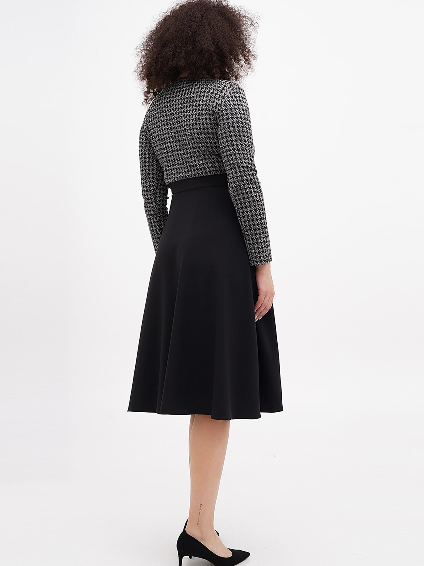 Сукня міді Sassofono модель A271-SC-3492 Фото