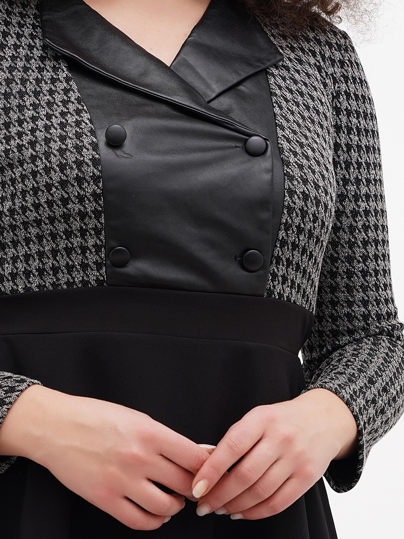 Сукня міді Sassofono модель A271-SC-3492 Фото