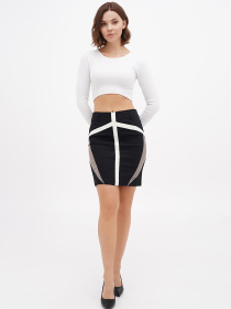 Юбка мини Sassofono модель A271-SF-2332 Фото