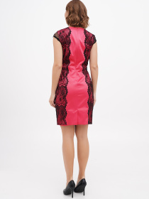 Платье мини Sassofono модель A271-SC-2449_красный Фото