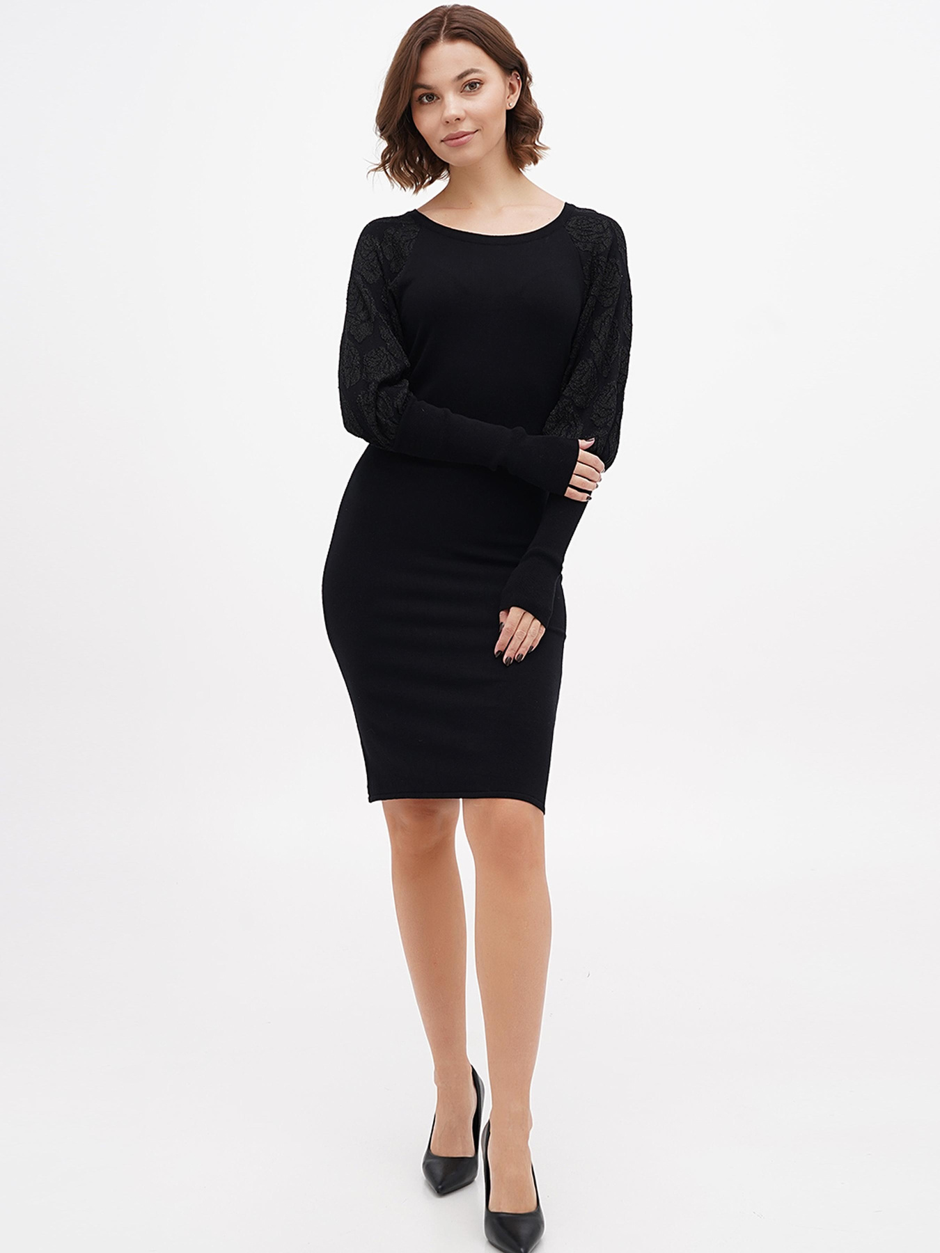 Платье миди Sassofono модель A271-SF-2559 Фото