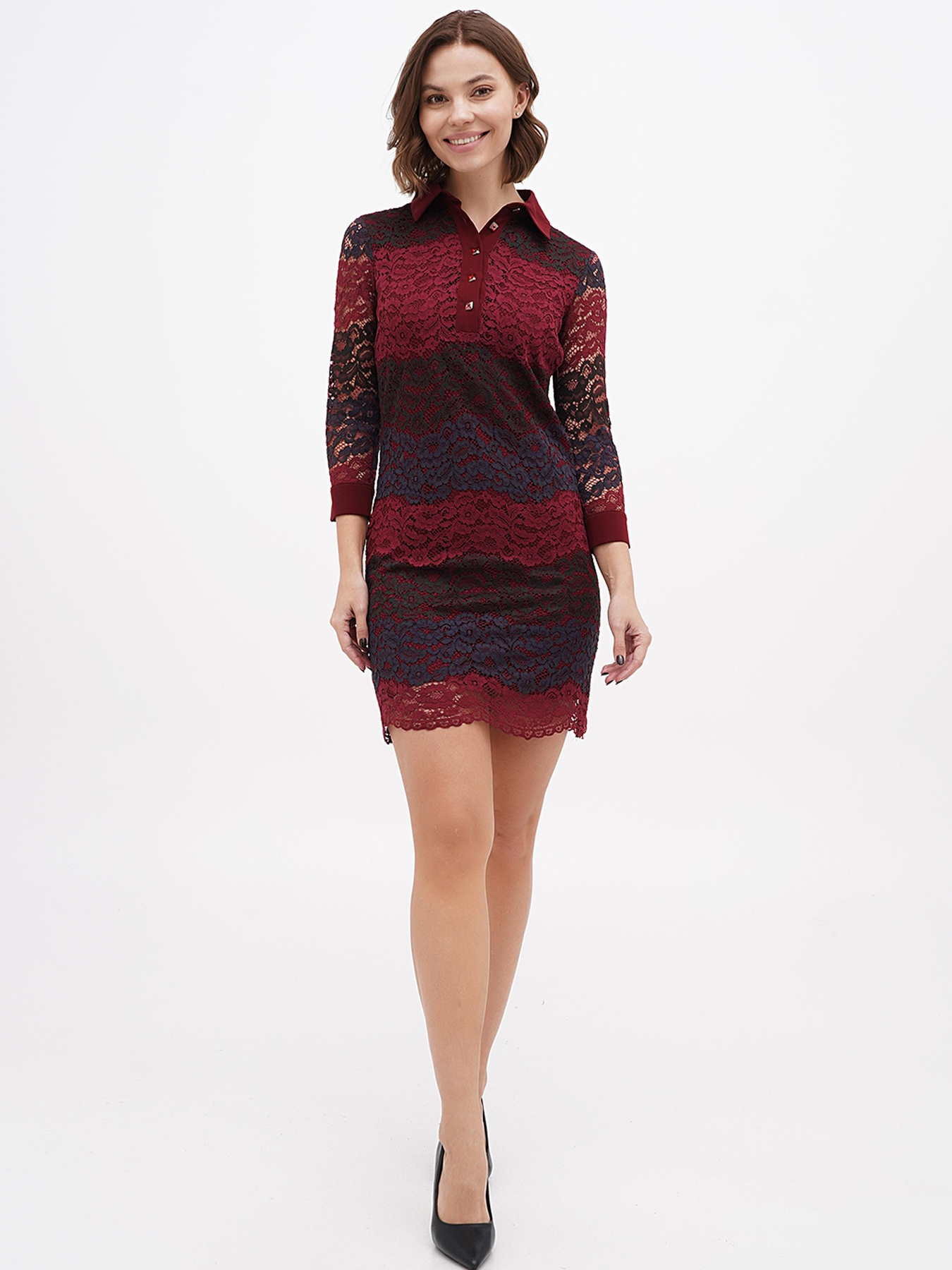 Платье мини Sassofono модель A271-SF-2695 Фото