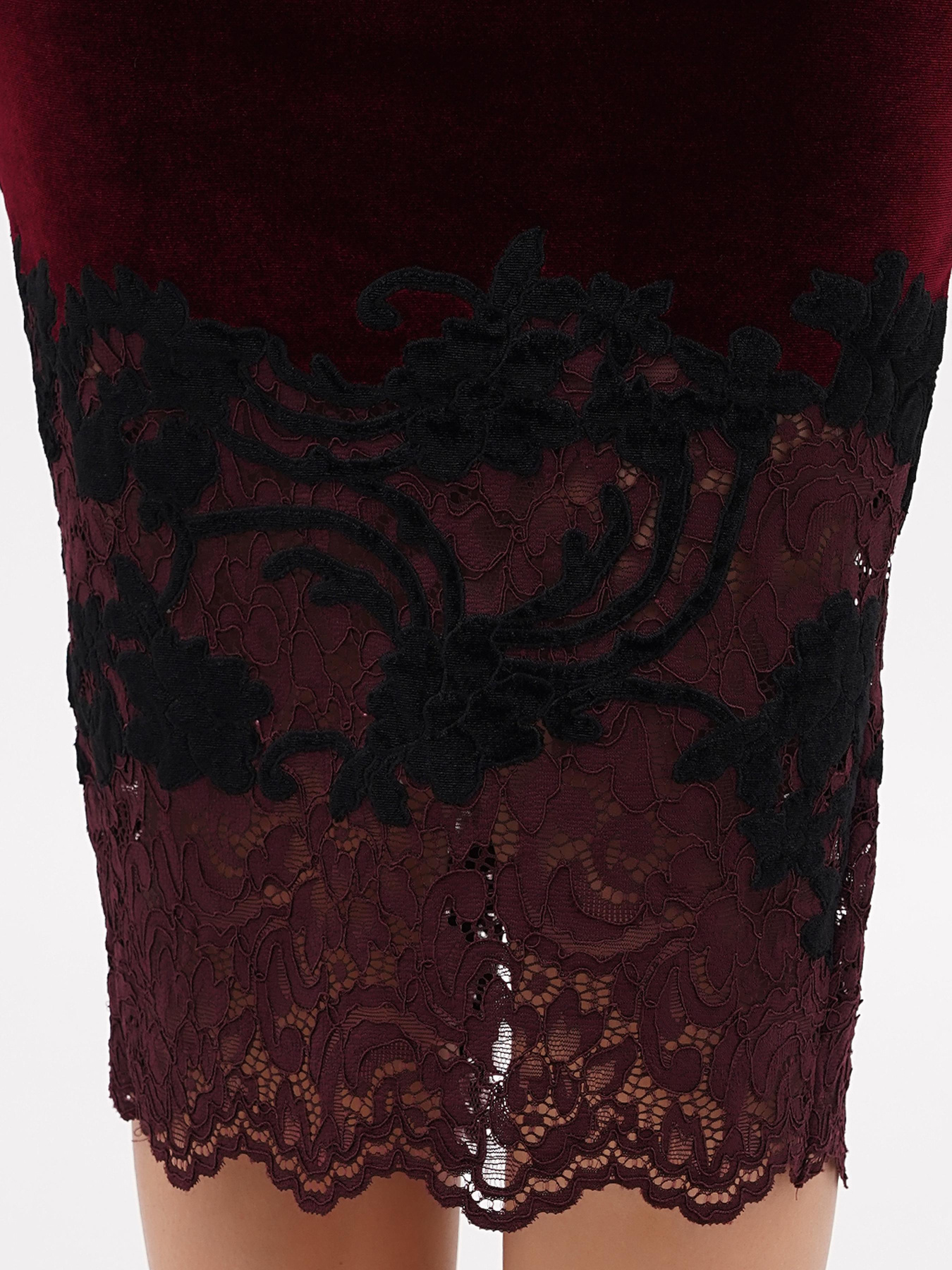 Спідниця міді Sassofono модель A271-SF-2895 Фото