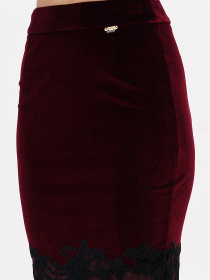 Спідниця міді Sassofono модель A271-SF-2895 Фото