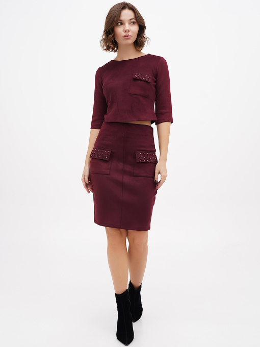 Юбка мини Sassofono модель A271-SC-3462 Фото