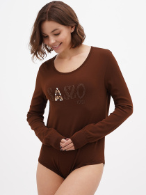 Боді Sassofono модель A271-SF-3590_бордовый Боді Sassofono модель A271-SF-3590_бордовый Фото