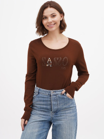 Боді Sassofono модель A271-SF-3590_бордовый Фото