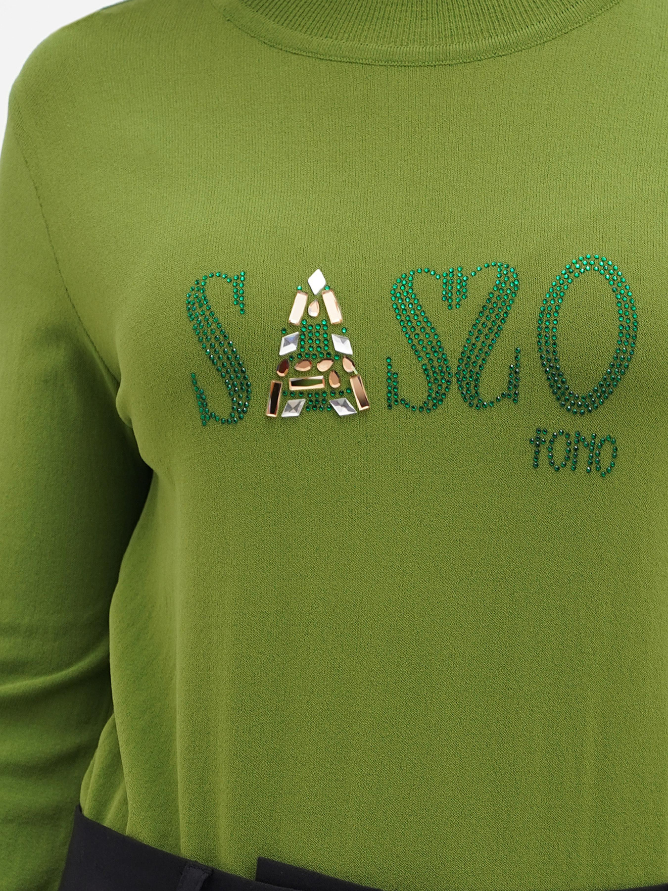 Боди Sassofono модель A271-SF-3592_зеленый Фото