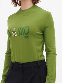 Боди Sassofono модель A271-SF-3592_зеленый Фото