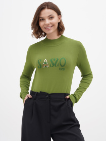 Боді Sassofono модель A271-SF-3592_зеленый Фото