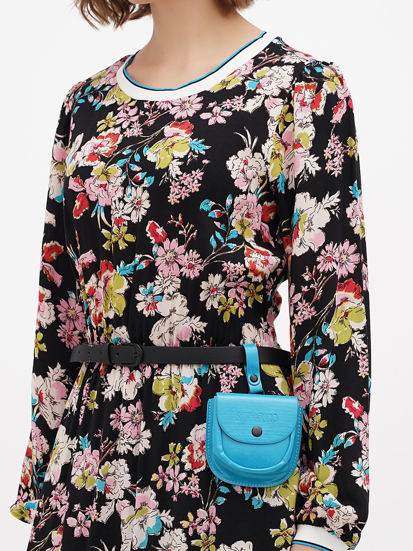 Сукня максі Sassofono модель A271-SF-3771 Фото