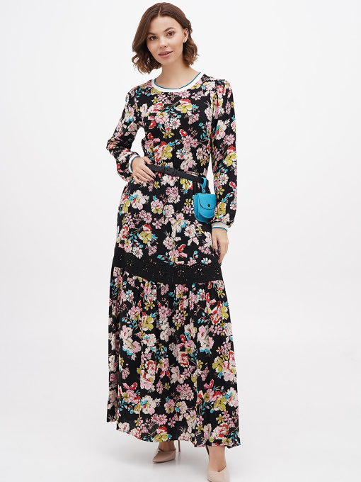 Платье макси Sassofono модель A271-SF-3771 Фото