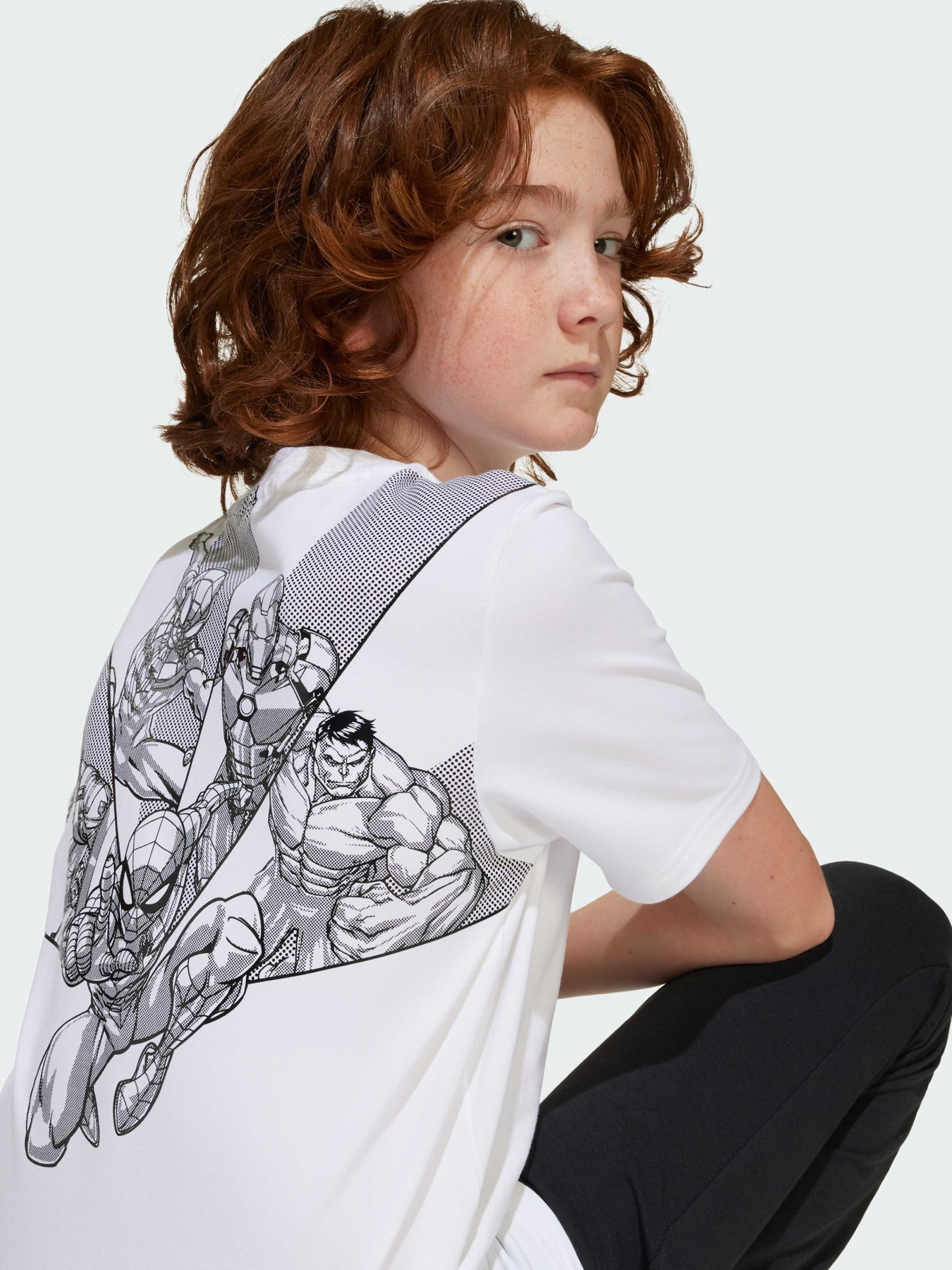Футболка Adidas Marvel модель JF3636 Фото