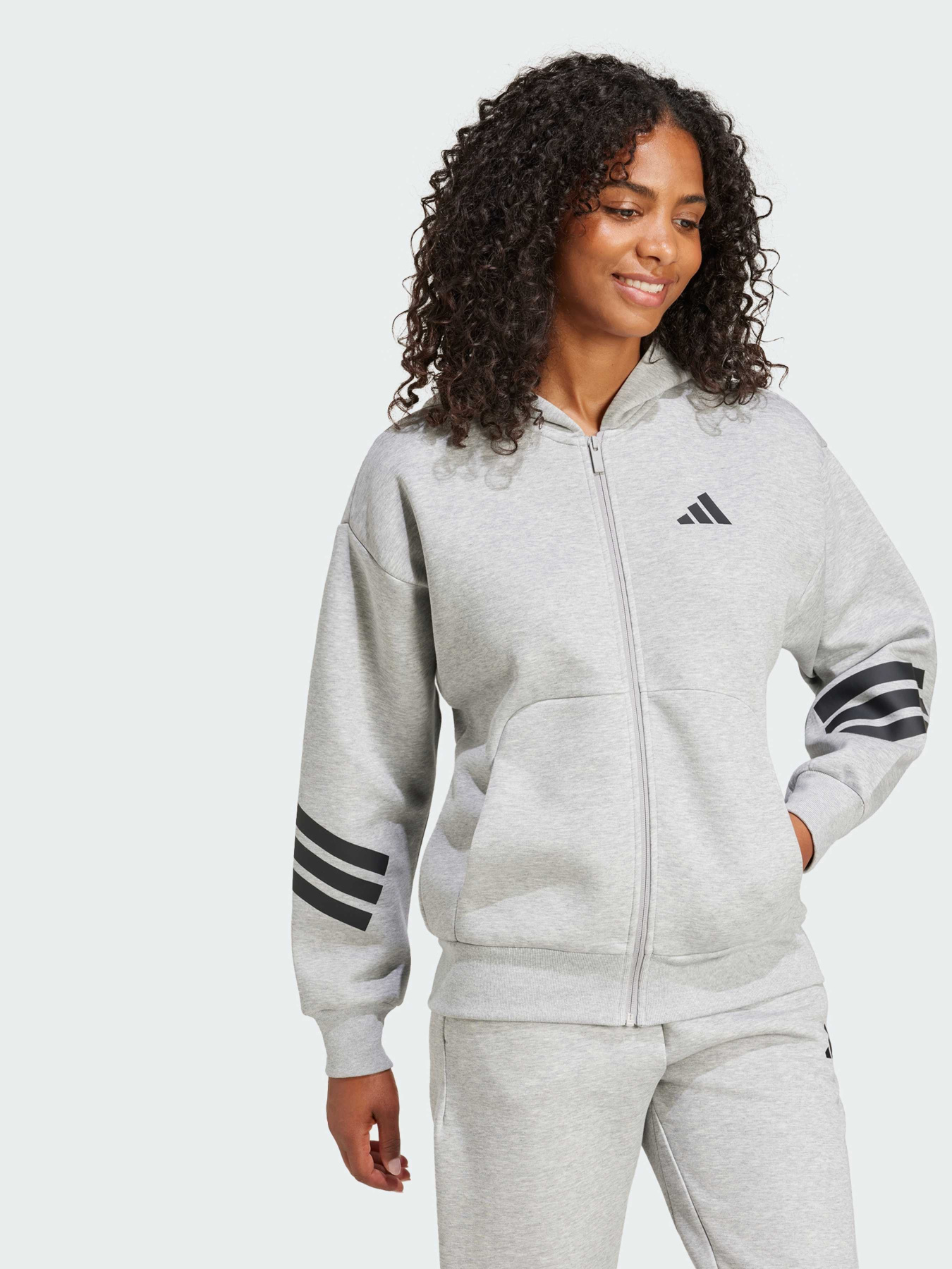 Кофта Adidas 3 Stripes модель JE0172 Кофта Adidas 3 Stripes модель JE0172 Фото