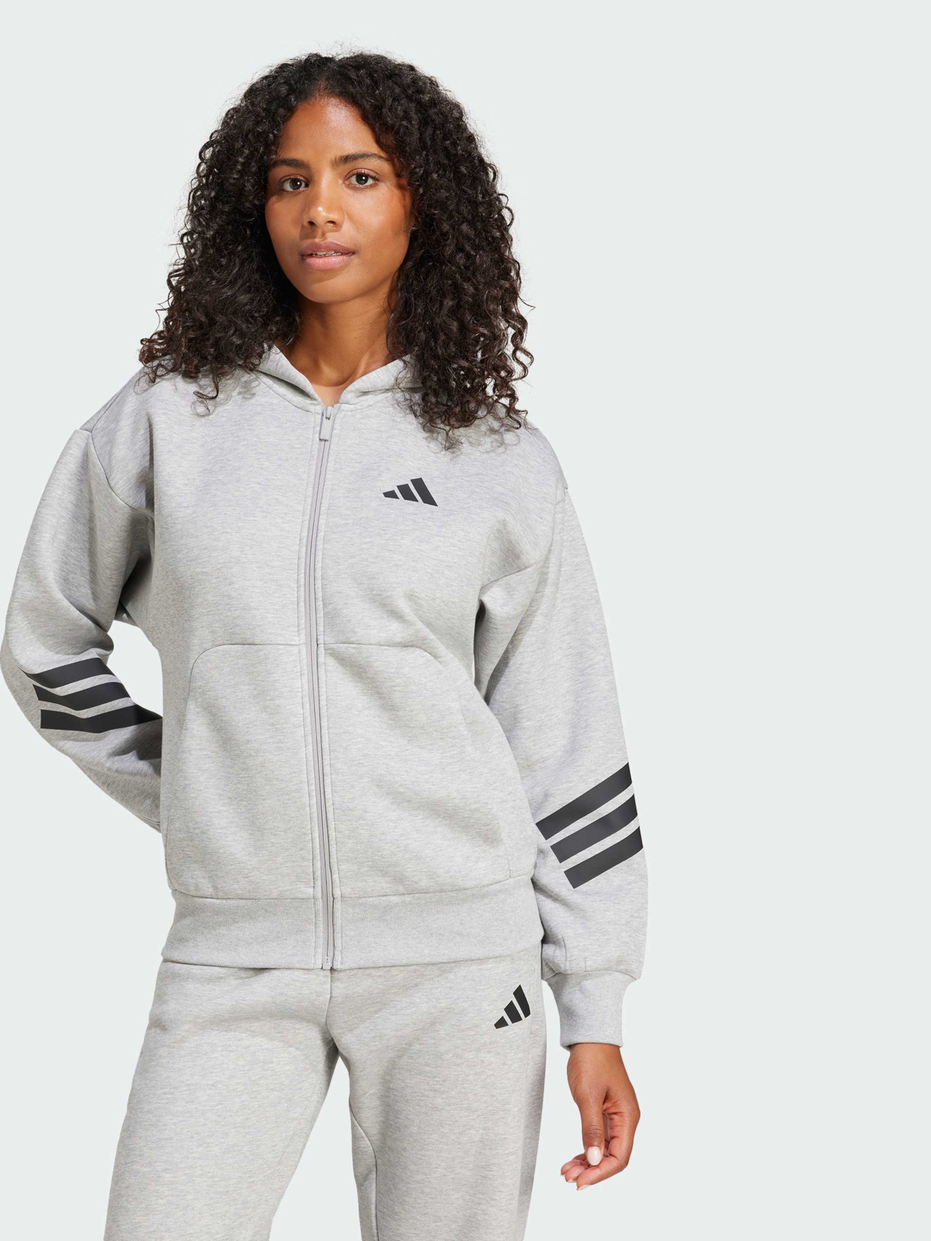 Кофта Adidas 3 Stripes модель JE0172 Кофта Adidas 3 Stripes модель JE0172 Фото