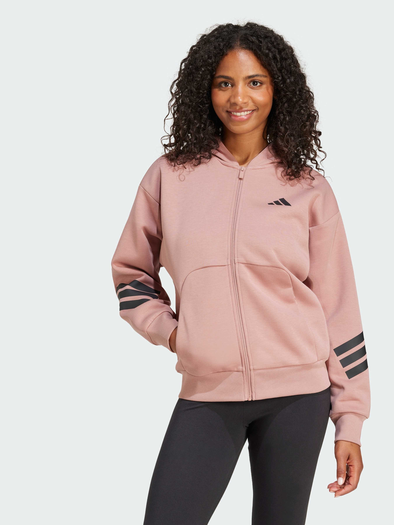 Кофта Adidas 3 Stripes модель JE0177 Фото