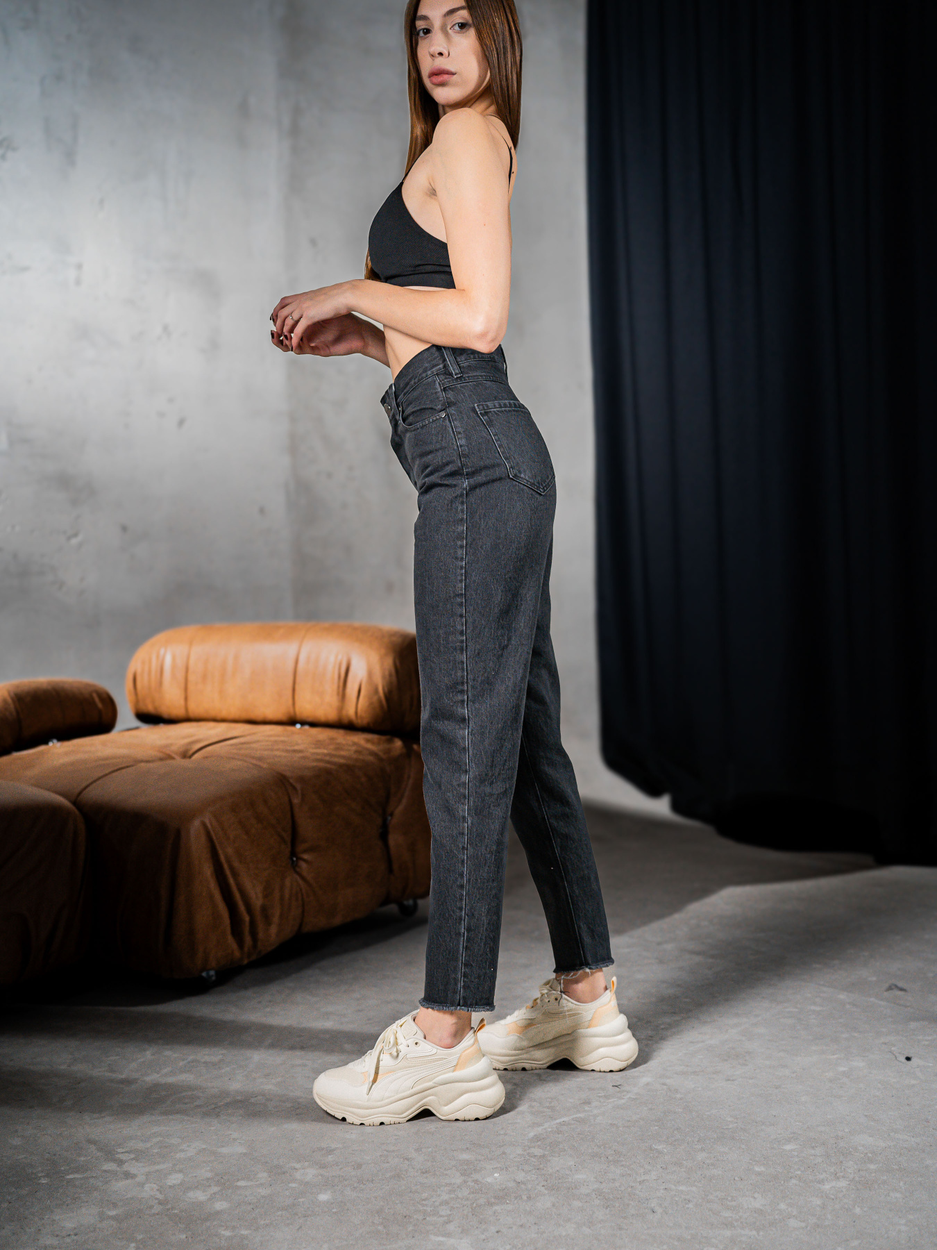 Джинси мом TeamV модель 173-3 Фото