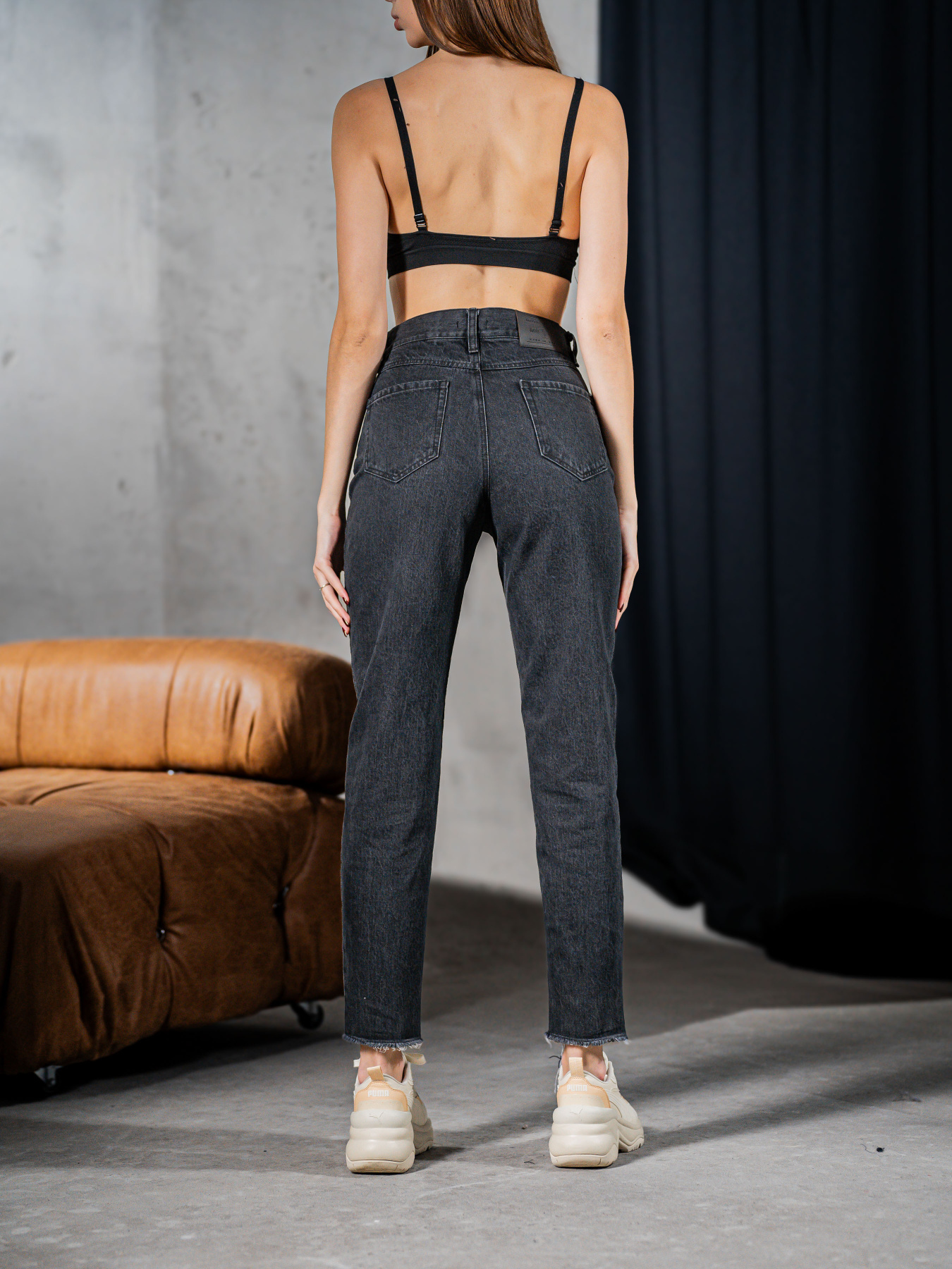 Джинси мом TeamV модель 173-3 Джинси мом TeamV модель 173-3 Фото