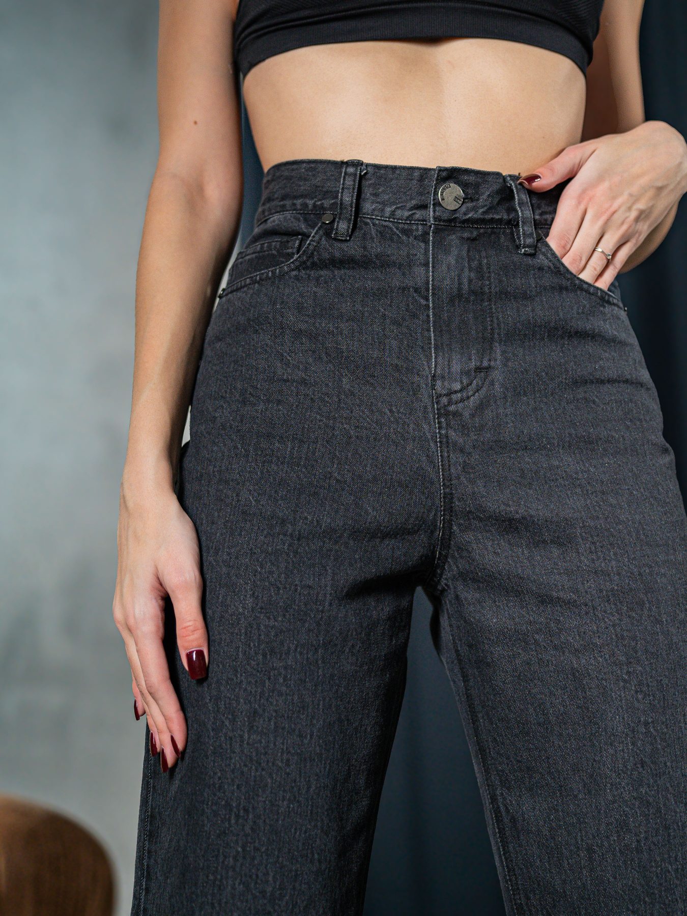 Прямі джинси TeamV модель 174-3 Фото