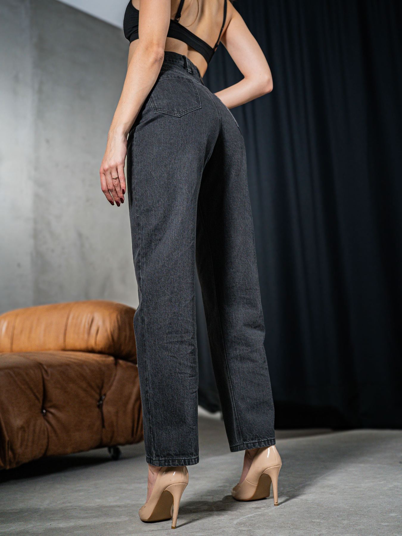 Прямі джинси TeamV модель 174-3 Фото