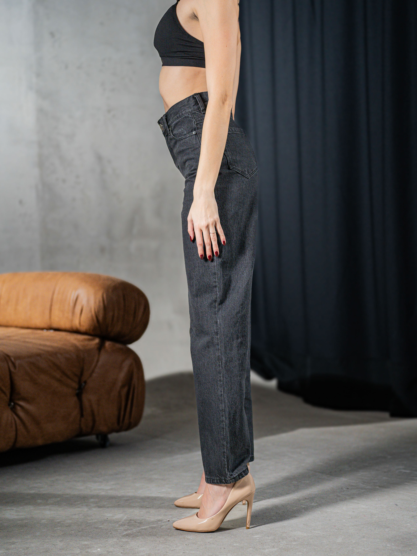 Прямі джинси TeamV модель 174-3 Фото