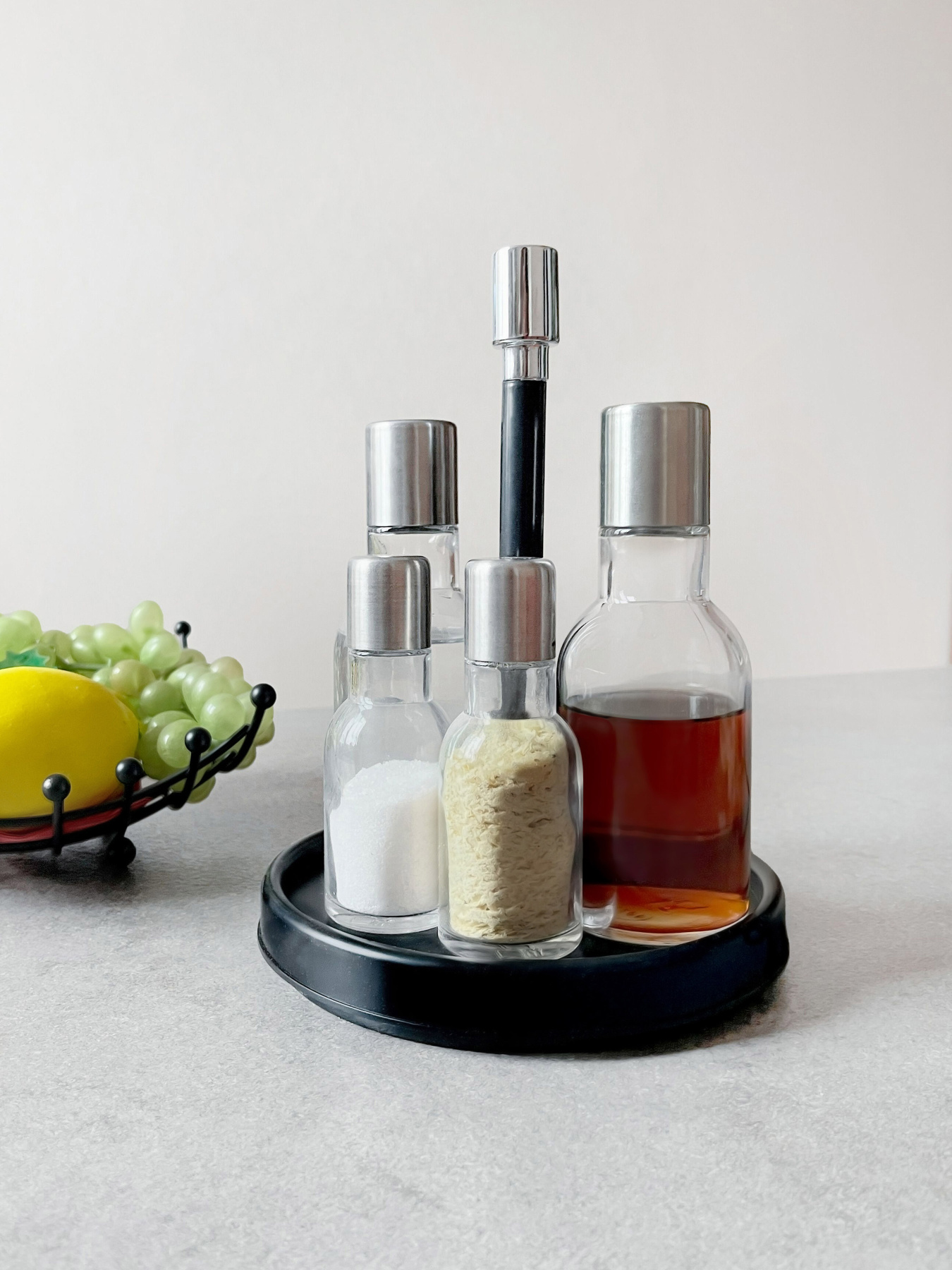 Набір ємностей Sakura для спецій і соусів Lemax модель CT-58051 Фото