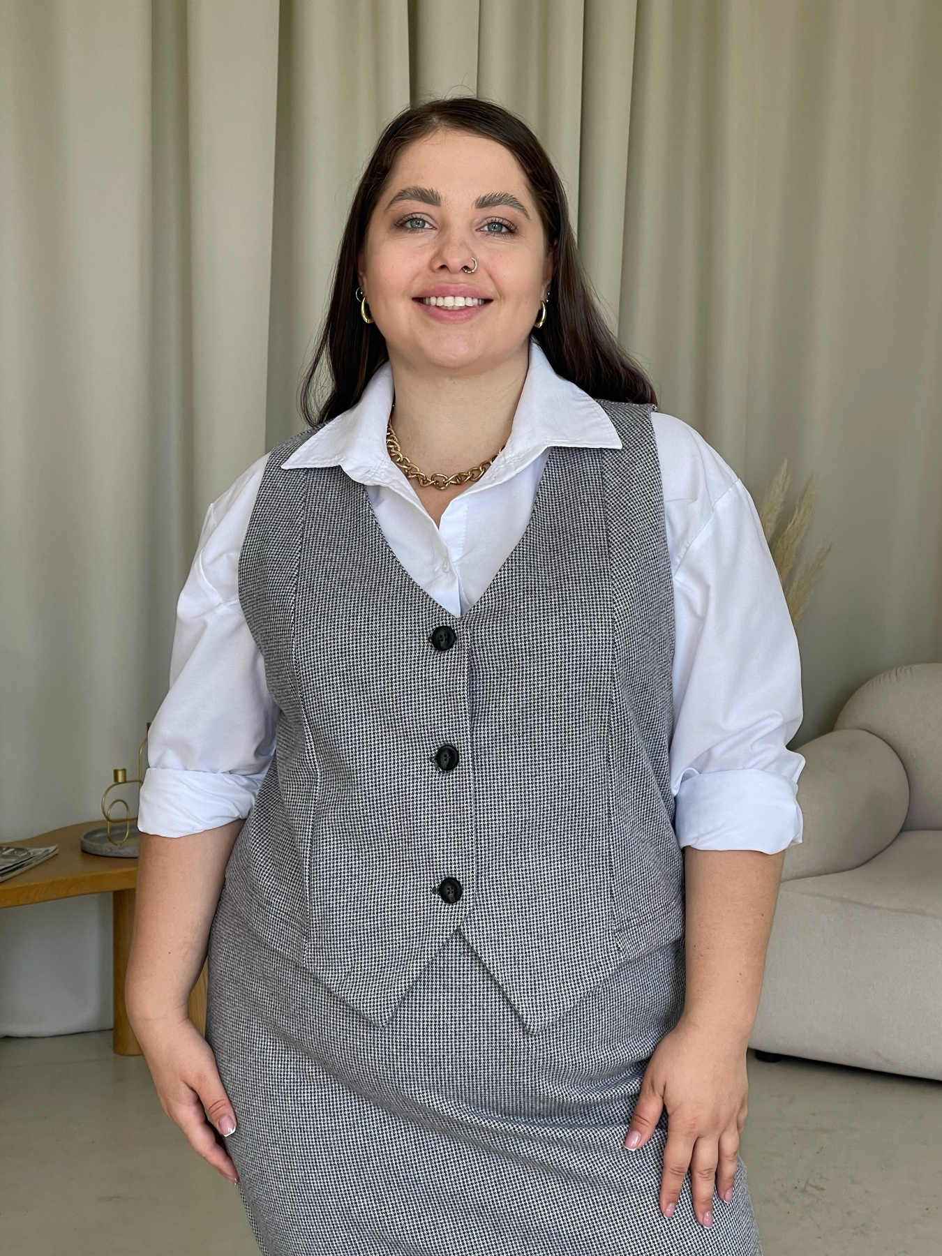 Жилет классический Merlini модель 120001242 Фото