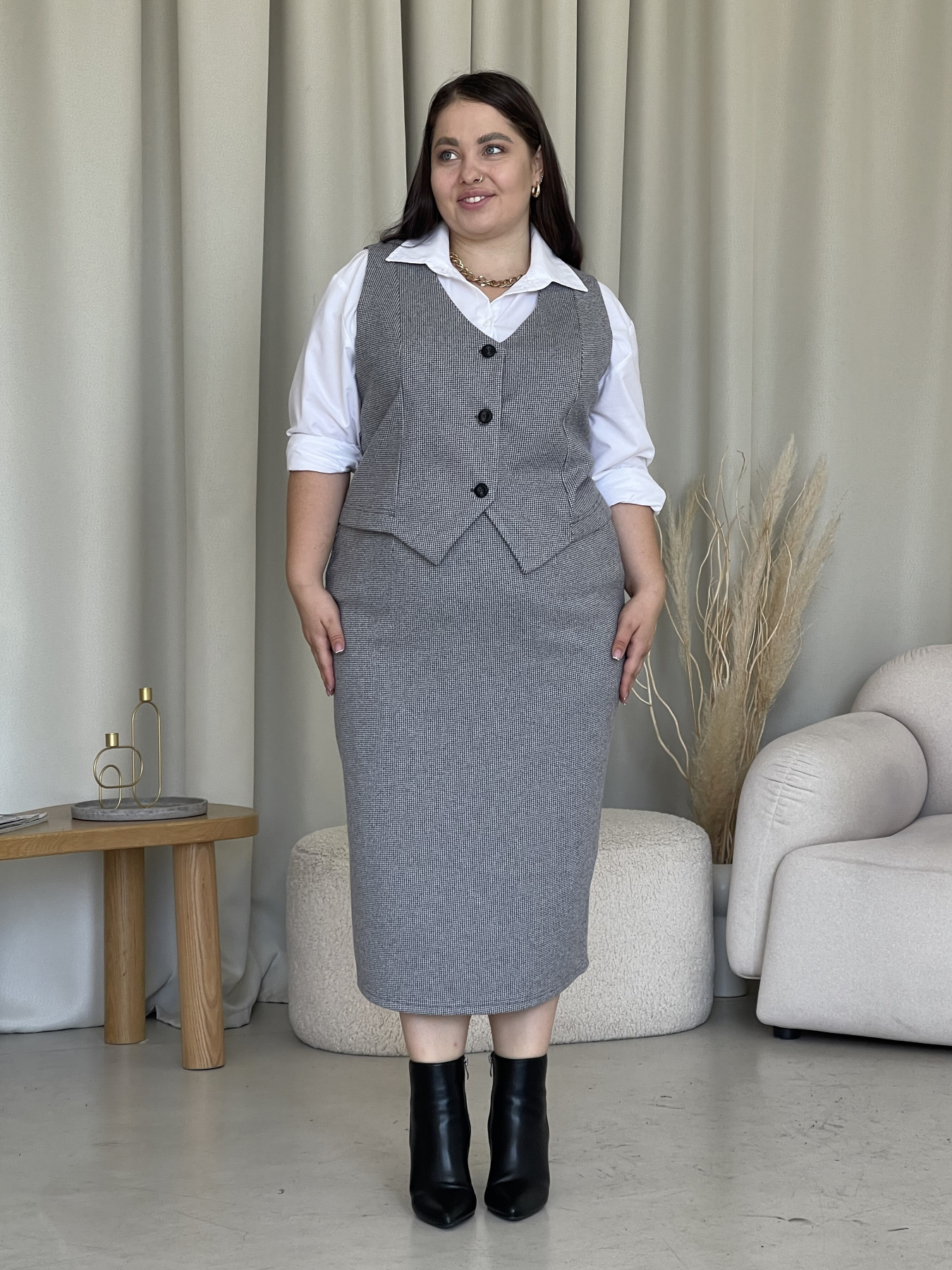 Класичний жилет Merlini модель 120001242 Фото