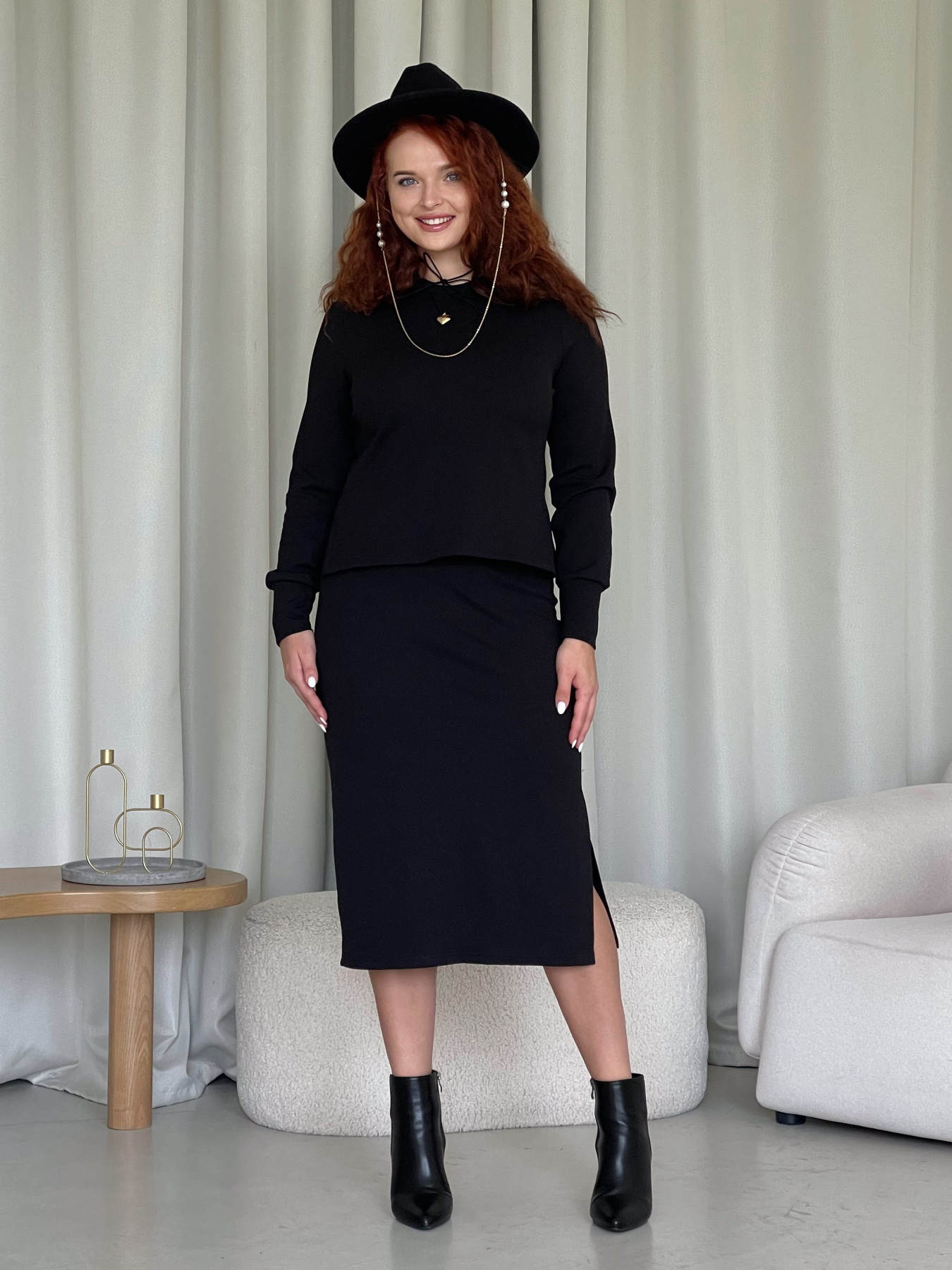 Юбка миди Merlini модель 400001321 Фото