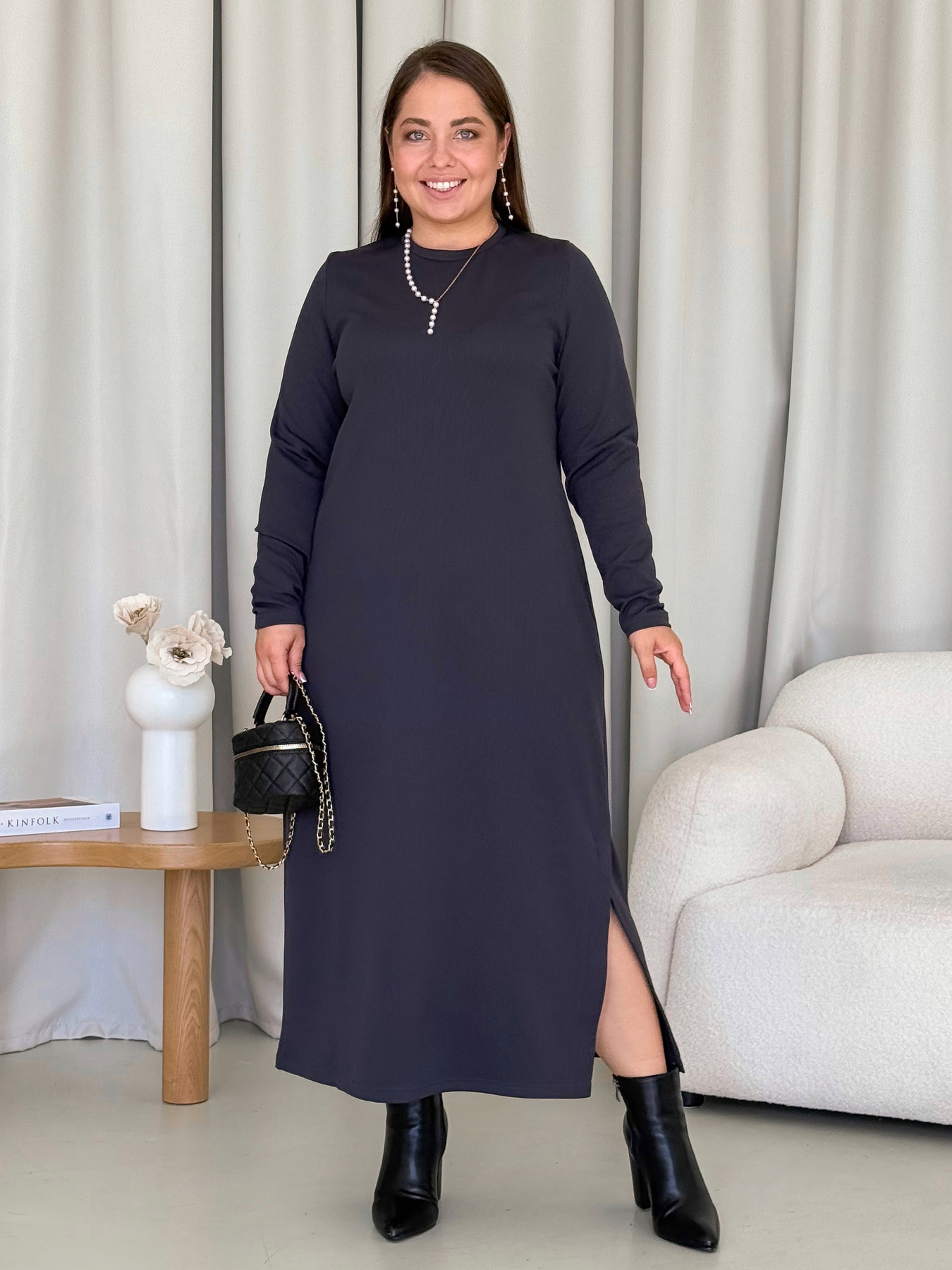 Сукня міді Merlini модель 700001083 Фото